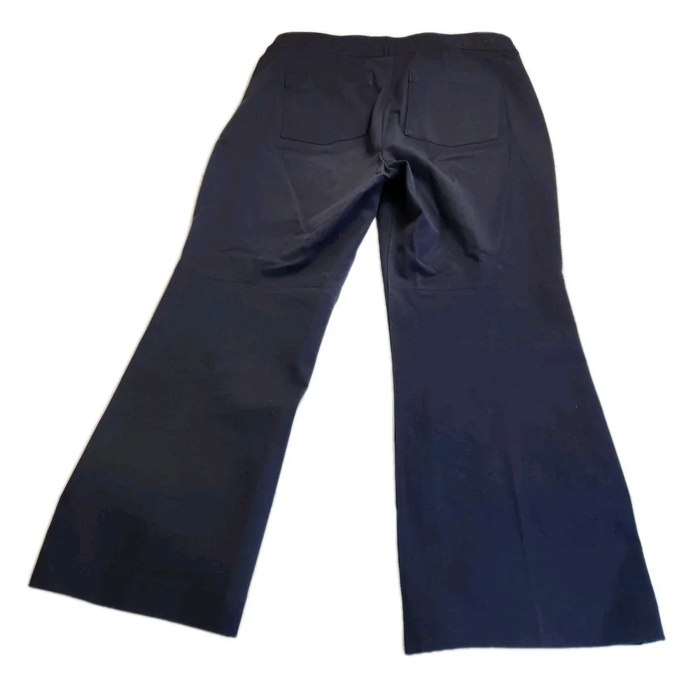 Spanx Womens On The Go Kick Flare Ponte Pants Sz XL Black High Rise Slim 20367R - Picture 5 of 16